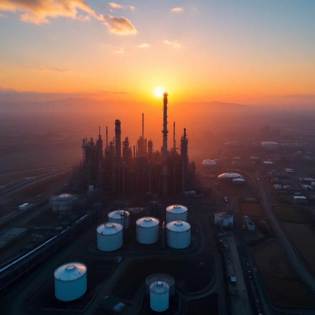 Refinería YPF La Plata